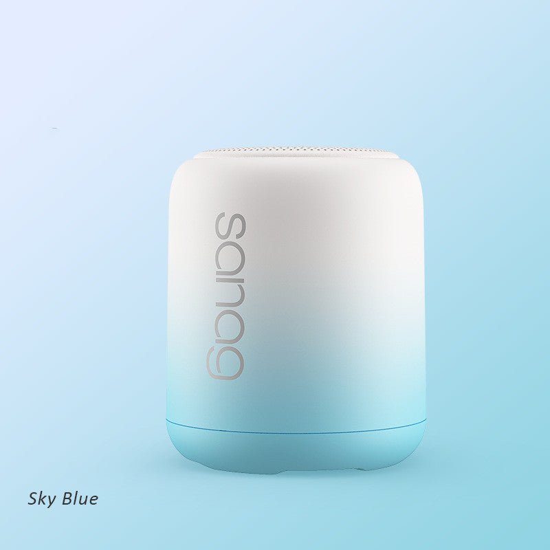 Bluetooth speaker gradient color new gift