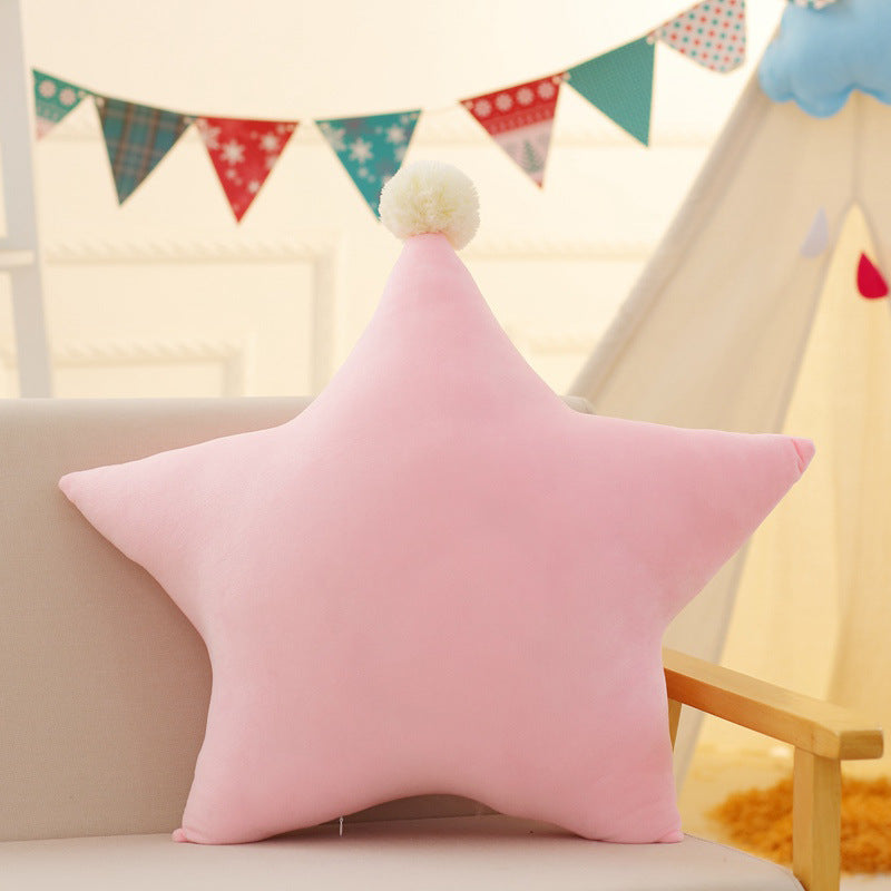 Cartoon Stars Moon Pillow Children's Room Decoration Girl Room Accessories