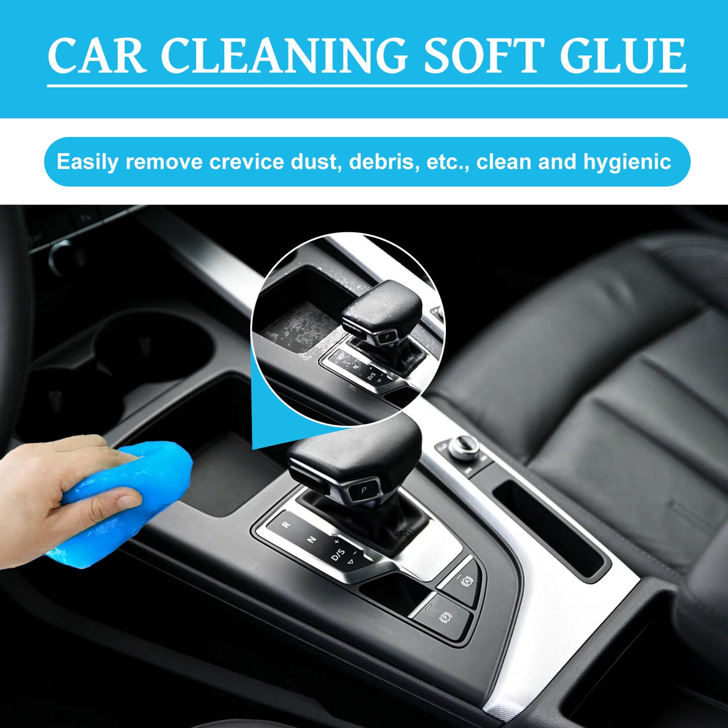 Car Cleaning Interior Remote Control Gap Dust Adhesive Removal