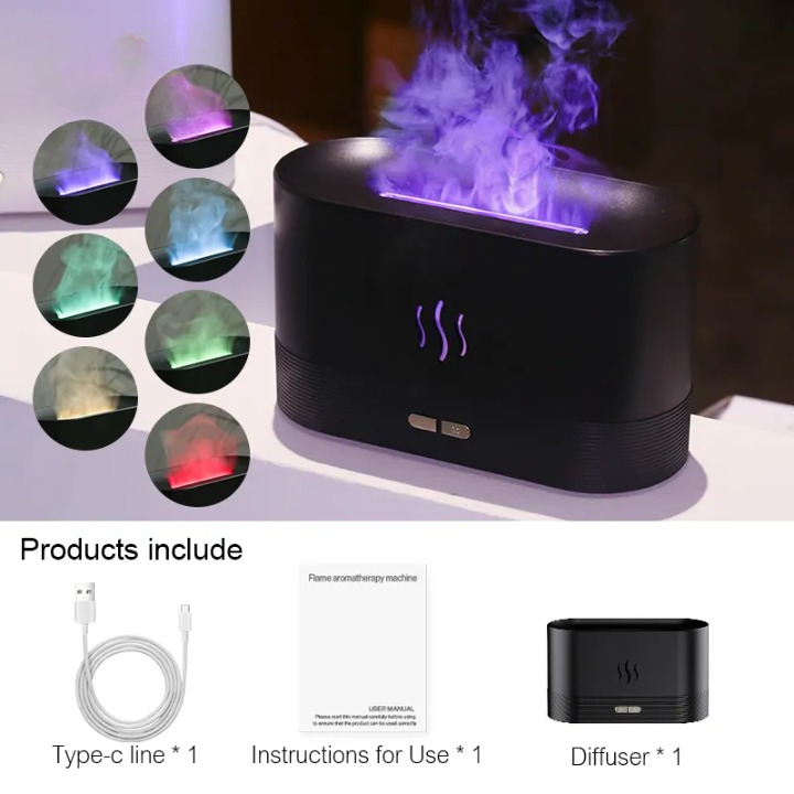 LED Mist Diffuser with Aroma
