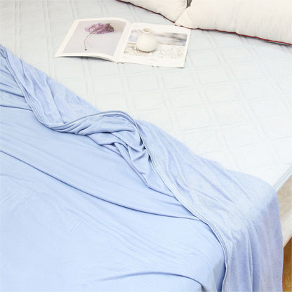The Cool Feeling Of Being Covered With Thin Sheets In Summer