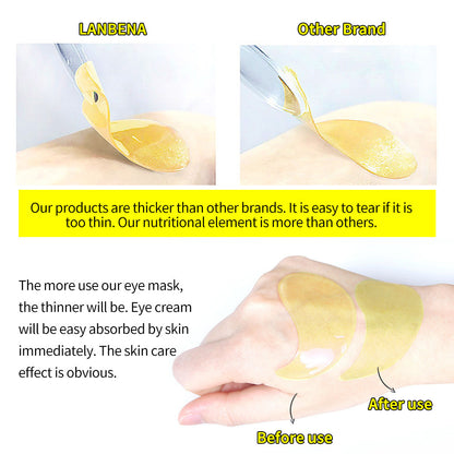 Collagen Removal Eye Puffiness Wrinkles Eye Circles Retinol Vc Hyaluronic Acid Mask
