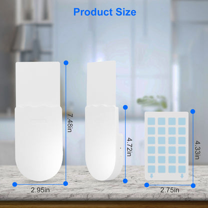1Set Plug In Indoor Flying Insect Trap 5 Glue Boards UV Light Mosquito Killer With Night Light Dimmable Brightness Fly Odorless Safe Bug Zapper For Gnat Moth Fruit Fly