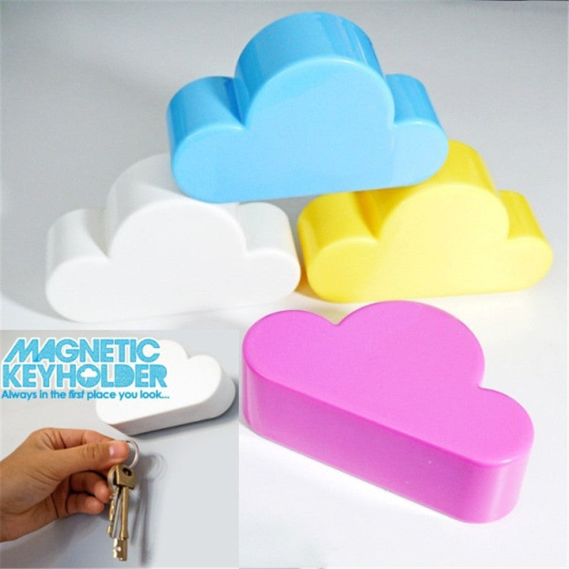 Creative Cloud Magnet Keychain Suction Key Holder