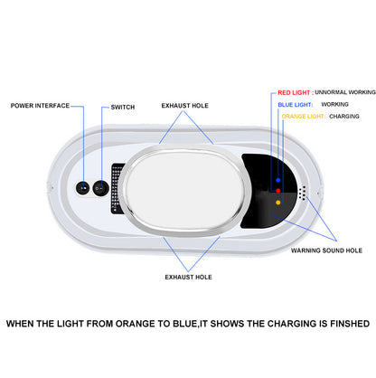 Intelligent Window Cleaning Robot Robot Cleaner Electric Remote Control Glass Cleaning Robot