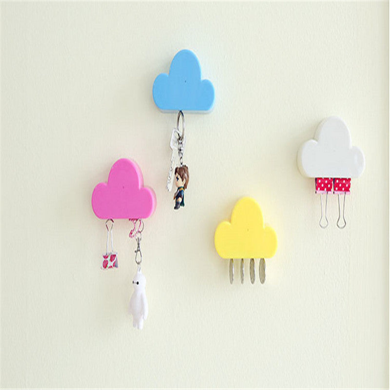 Creative Cloud Magnet Keychain Suction Key Holder