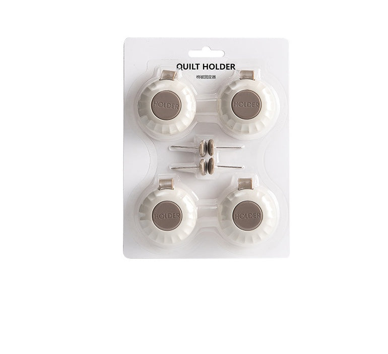 Four-corner Non-marking Fixator For Quilt Sheets