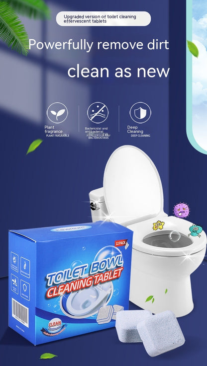 Toilet Cleaning Effervescent Tablets Household