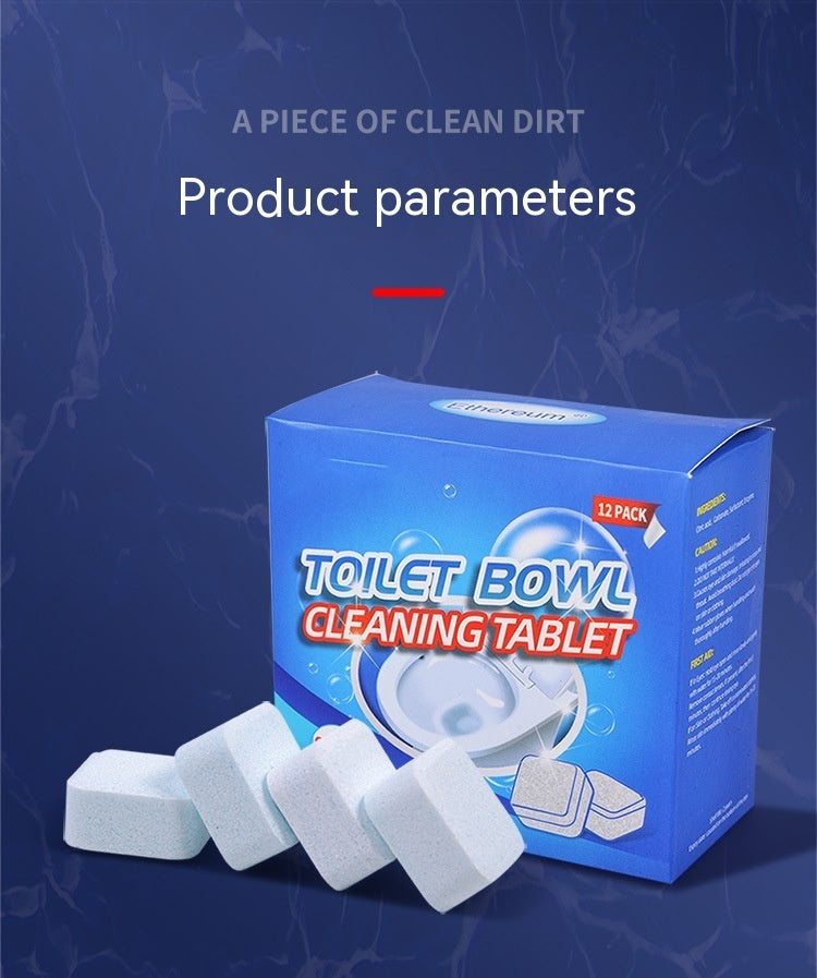 Toilet Cleaning Effervescent Tablets Household