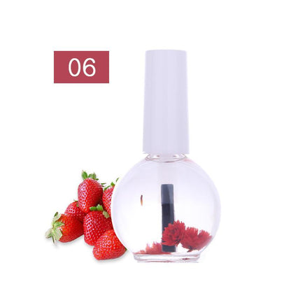 Natural Dried Flower Finger Edge Anti-dead Skin Moisturizing Skin 6 Types Of Nail Care Nutrient Oil
