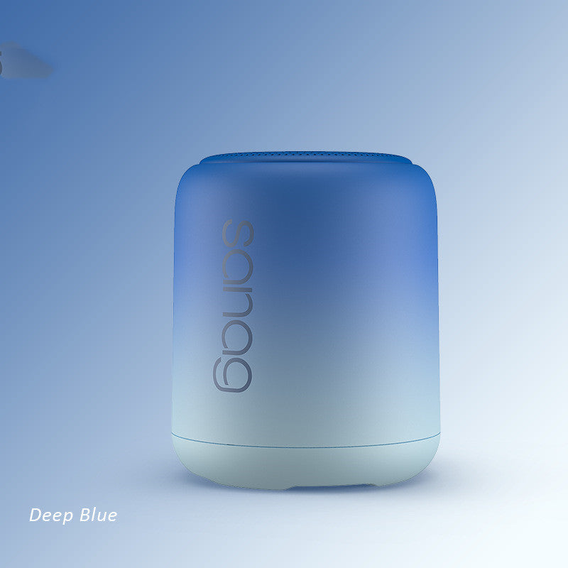 Bluetooth speaker gradient color new gift