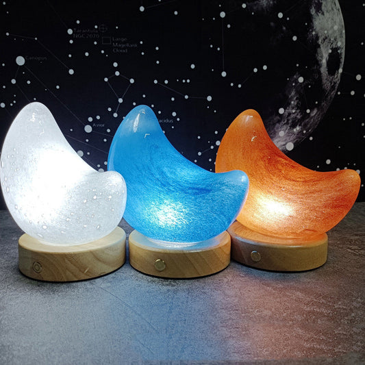 Decorative Atmosphere Of Star Lamp And Moon