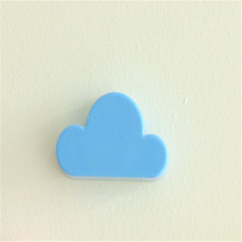 Creative Cloud Magnet Keychain Suction Key Holder