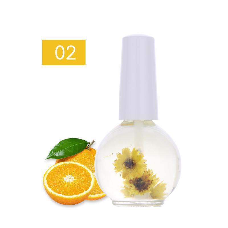 Natural Dried Flower Finger Edge Anti-dead Skin Moisturizing Skin 6 Types Of Nail Care Nutrient Oil