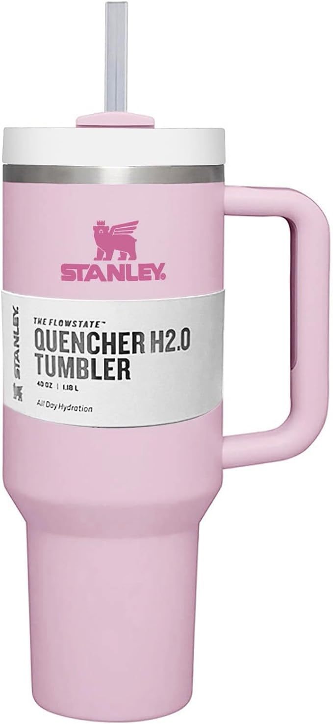 AStainless Steel Vacuum Insulated Tumbler With Lidnd Straw For Water, 40 Oz Tumbler With Handle Stainless Steel 304 Car Cup Water Cup Vacuum Insulation Cold Cup Travel Student Cup