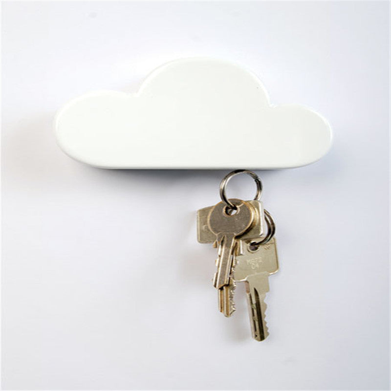 Creative Cloud Magnet Keychain Suction Key Holder