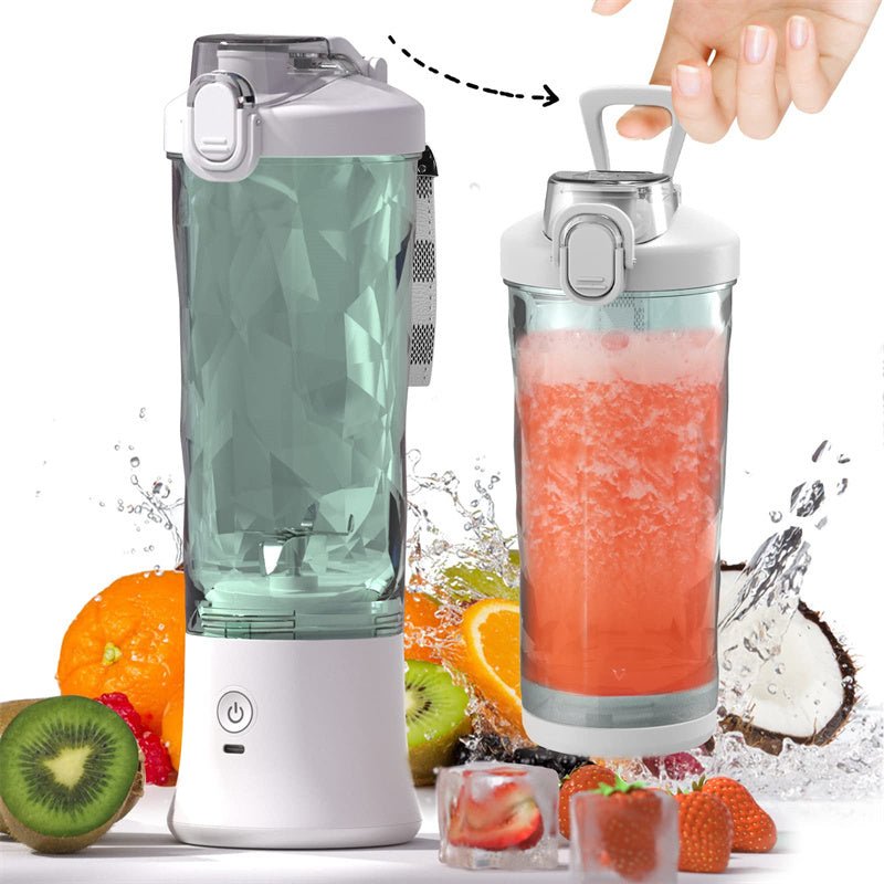 Portable Ju Blender Juicer Personal Size Blender For Shakes And Smoothies With 6 Blade Mini Blender Kitchen Gadgets