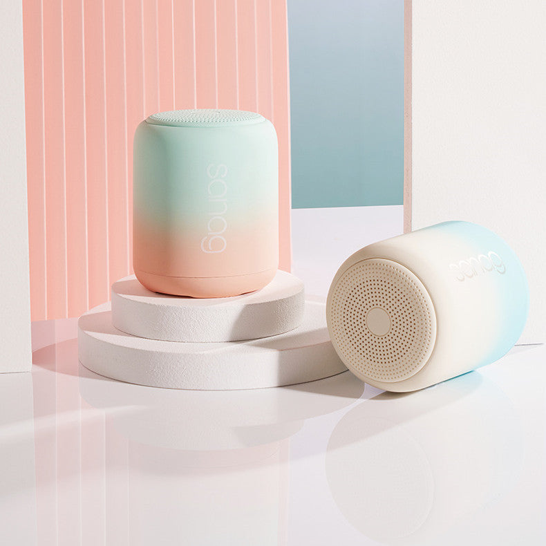 Bluetooth speaker gradient color new gift