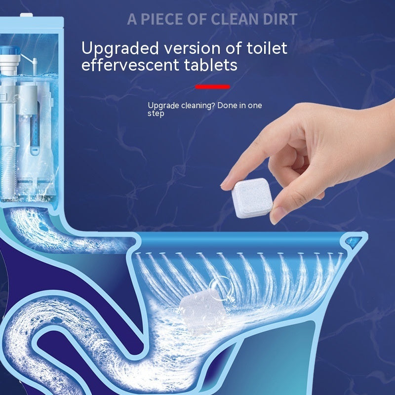 Toilet Cleaning Effervescent Tablets Household