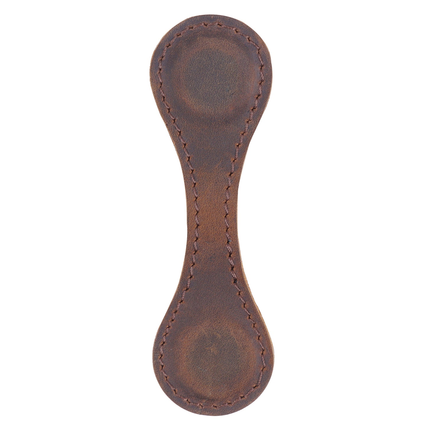 Crazy Horse Leather Double Sided Magnetic Clip Bookmark Holder