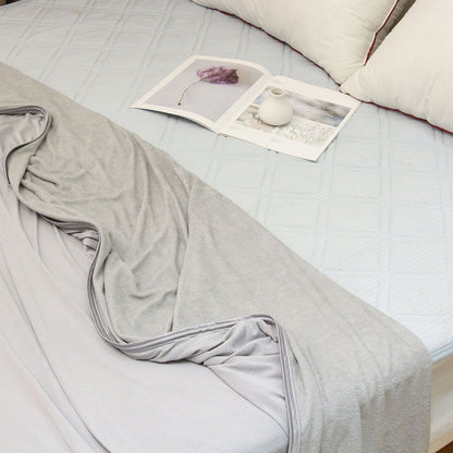 The Cool Feeling Of Being Covered With Thin Sheets In Summer