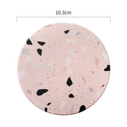 Ceramic cup mat custom insulation round products