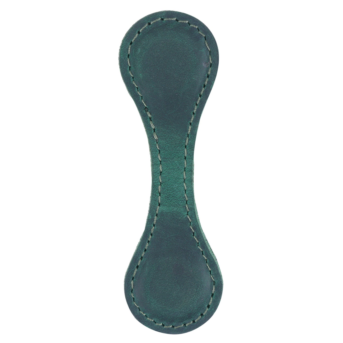 Crazy Horse Leather Double Sided Magnetic Clip Bookmark Holder
