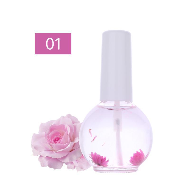 Natural Dried Flower Finger Edge Anti-dead Skin Moisturizing Skin 6 Types Of Nail Care Nutrient Oil
