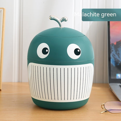 Desktop Trash Bin Affordable Luxury Style Cute Mini Office Tables