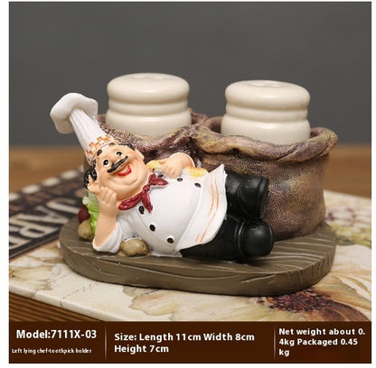 Creative Chef Resin Craft Ornament Home Decorations
