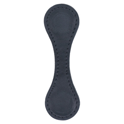 Crazy Horse Leather Double Sided Magnetic Clip Bookmark Holder