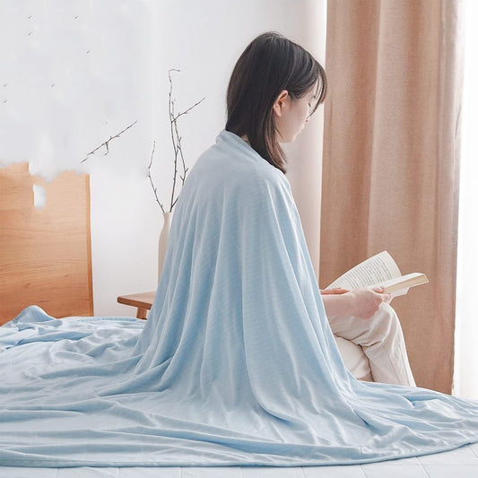 The Cool Feeling Of Being Covered With Thin Sheets In Summer