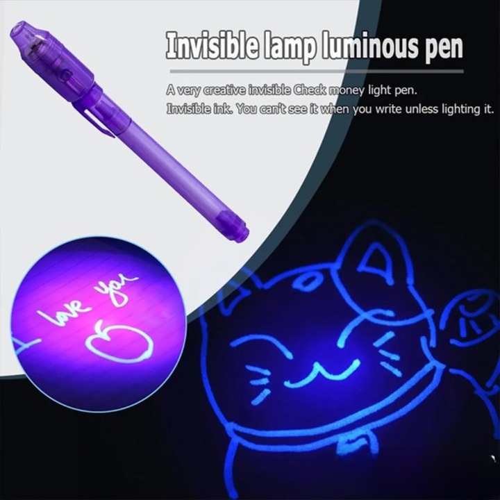 Luminous Light Invisible Magic Pen