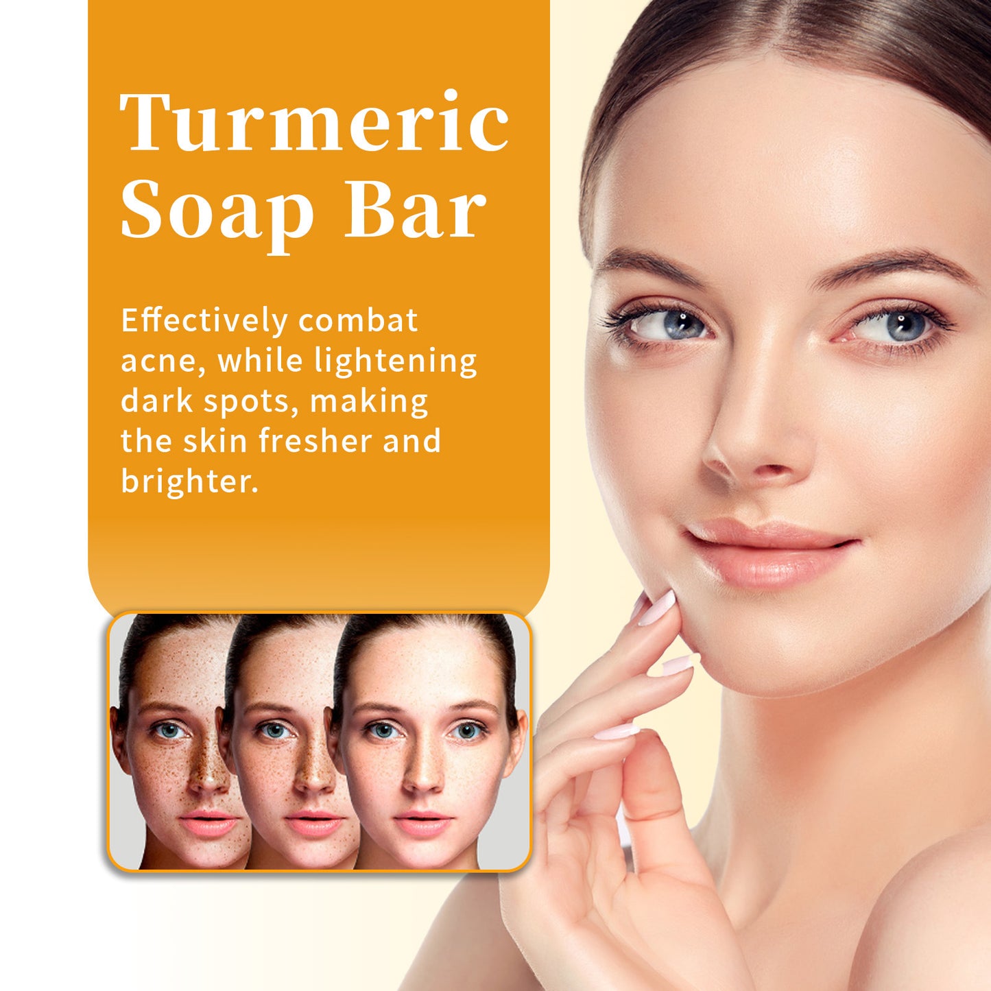 Fade Spots Brighten Skin Color Kojic Acid Soap