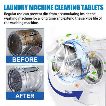 Automatic Washing Machine Quick Cleaning Effervescent Tablets