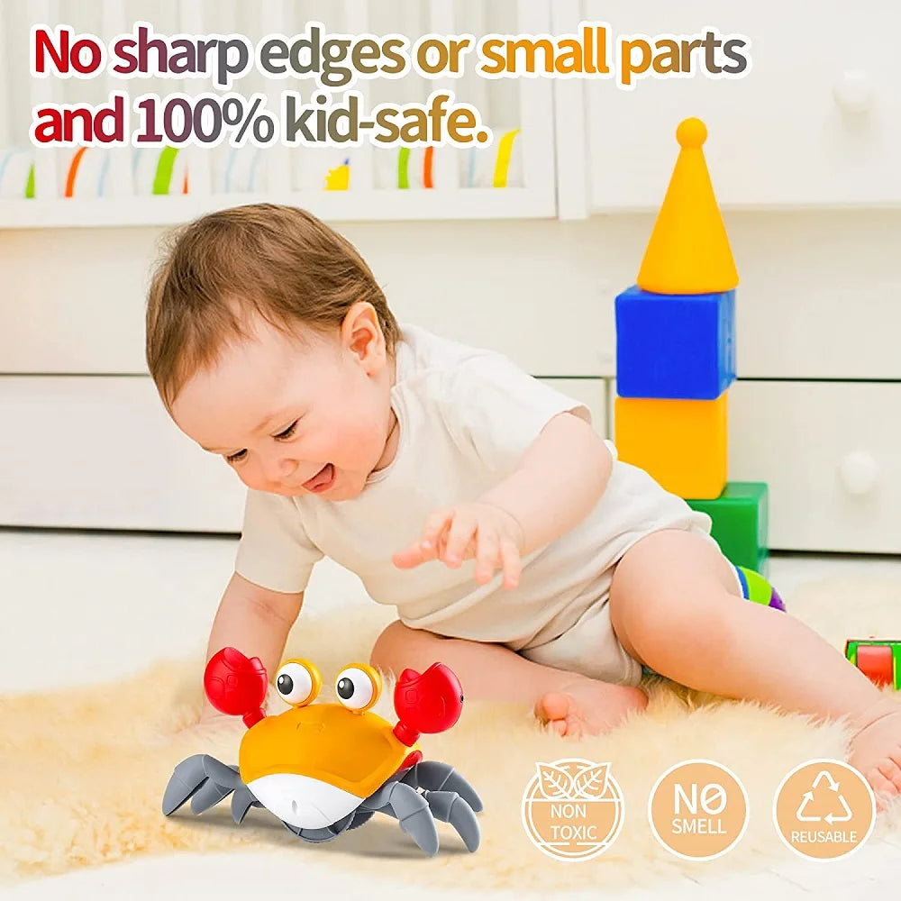 Electronic Interactive Crawling Crab Toy