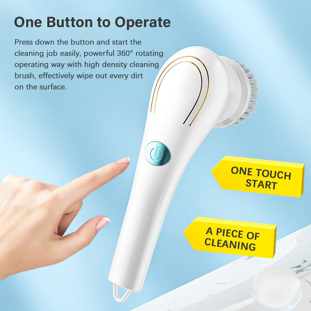 Electric Spin Cleaning Brush Tool