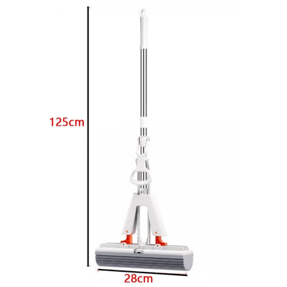 Squeeze Self-Draining Rubber Mop