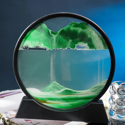 Deep Sea Sandscape Hourglass Decor