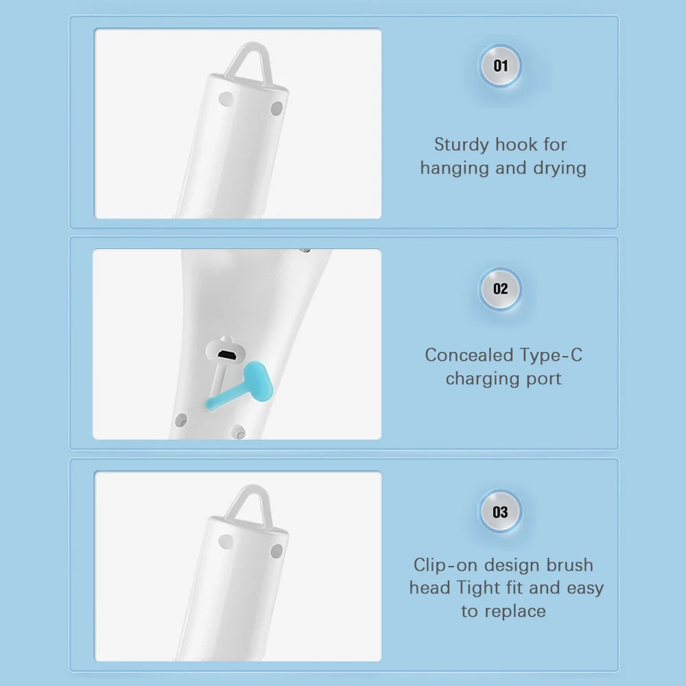 Electric Spin Cleaning Brush Tool