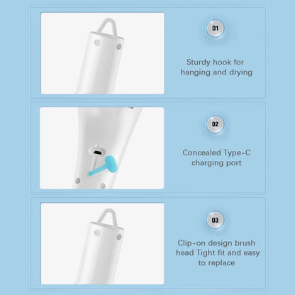 Electric Spin Cleaning Brush Tool