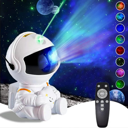 Astronaut Starry Galaxy Night Light