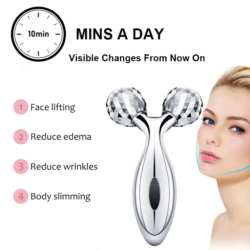 360° Roller Face & Body Massager