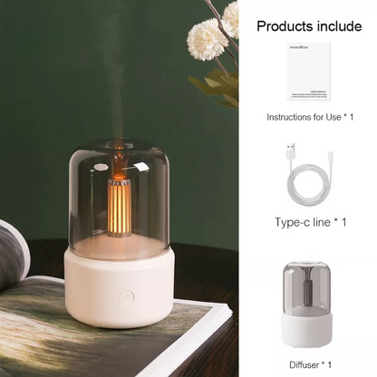 Portable USB Aroma Diffuser Light