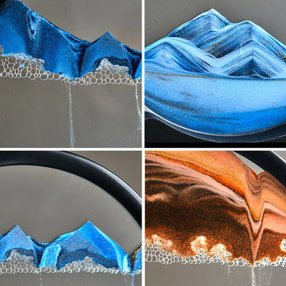 Deep Sea Sandscape Hourglass Decor