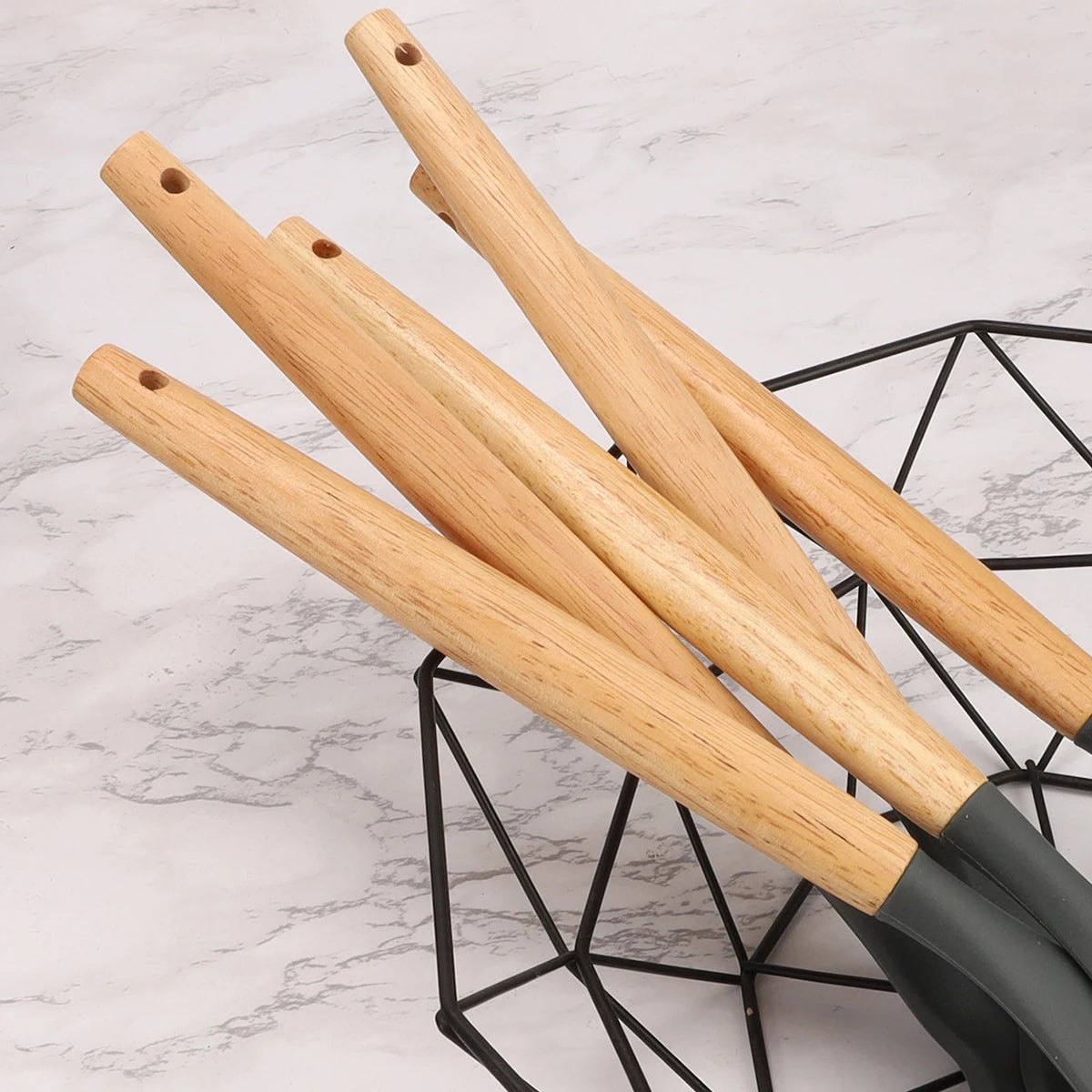 Spatula Set with Storage Bucket