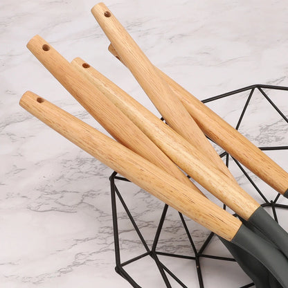 Spatula Set with Storage Bucket