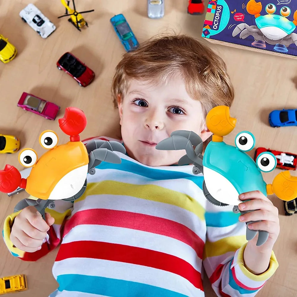 Electronic Interactive Crawling Crab Toy