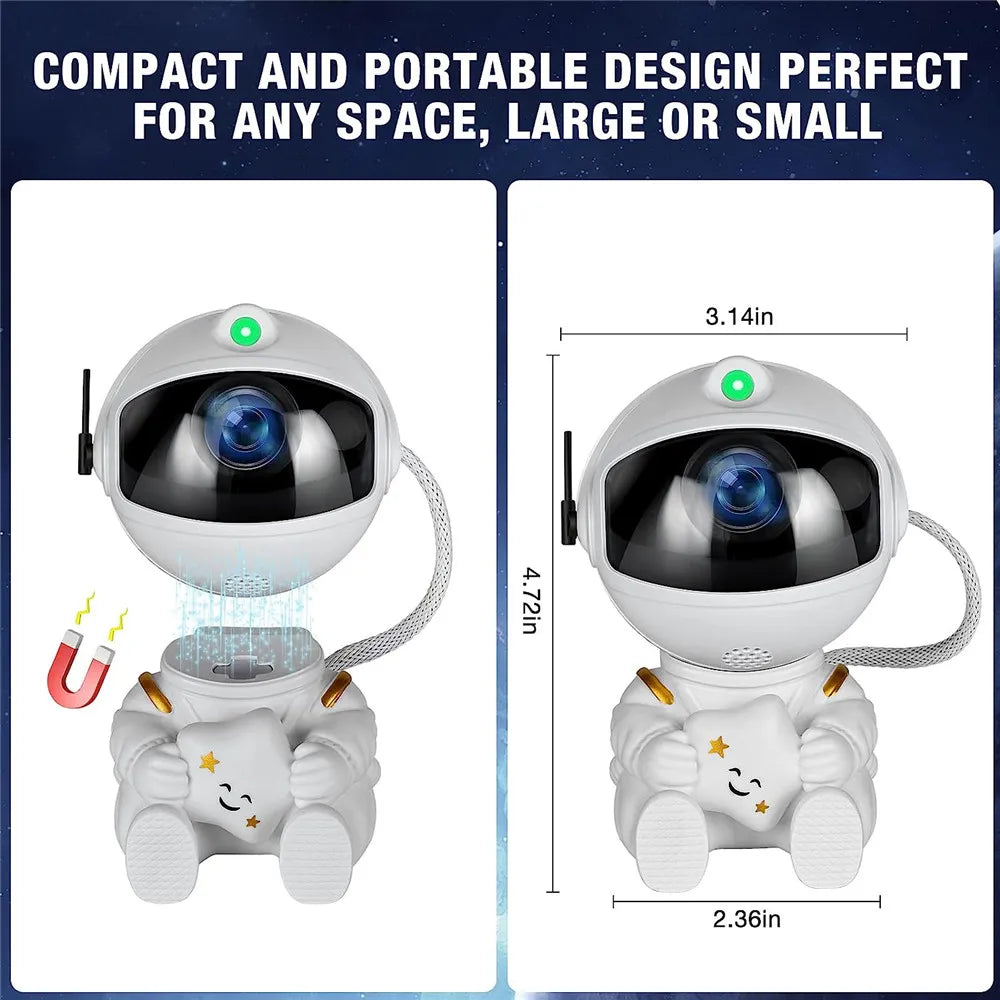 Astronaut Starry Galaxy Night Light