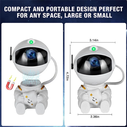 Astronaut Starry Galaxy Night Light